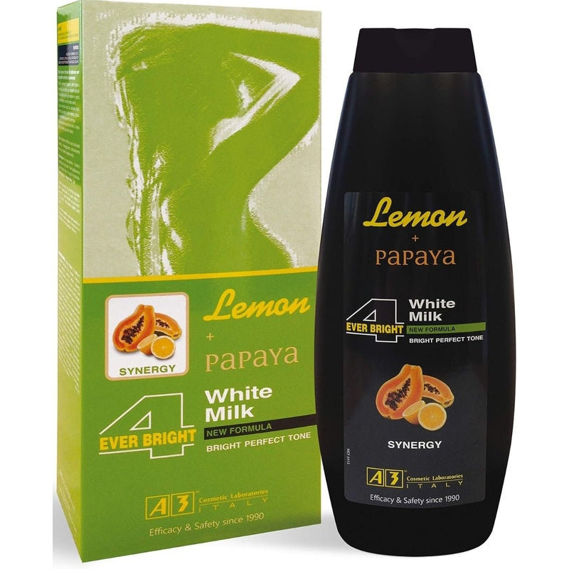 A3 Body Milk – Verhelderende Lotion met Papaya voor Alle Huidtypes 400ml