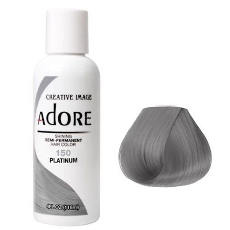 Adore Semi-Permanent Haarkleur – Titanium Kleur voor Alle Haartypes 118ml