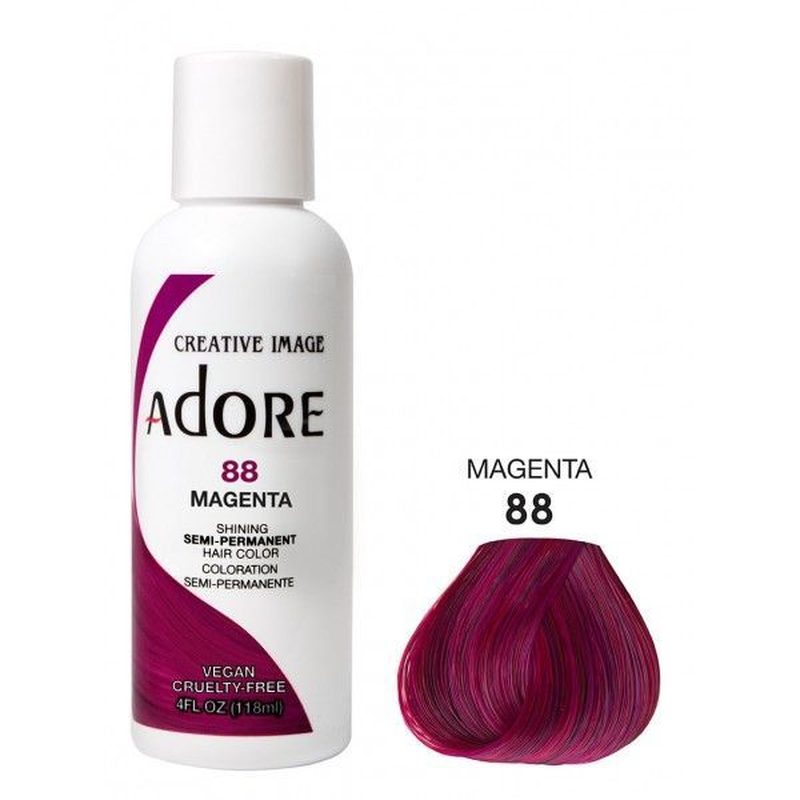 Adore Semi-Permanente Haarkleur 88 – Stralende Magenta 118ml