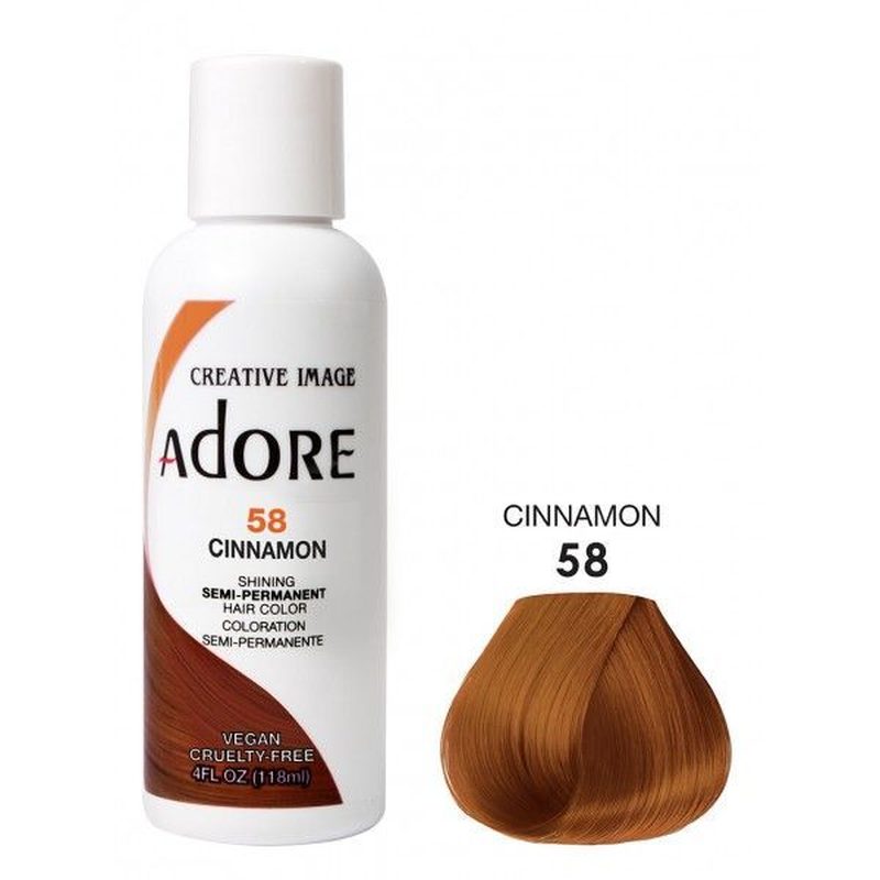 Adore Semi-Permanente Haarkleur – Natuurlijke Glans voor Alle Haartypes 118 ml