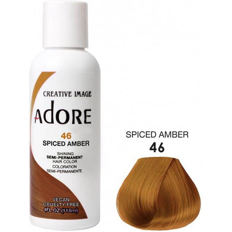 Adore Semi-Permanente Haarkleur – Spiced Amber voor Alle Haartypes 118ml
