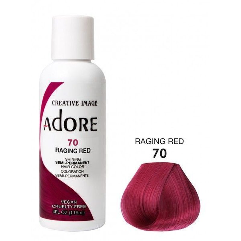 Adore Semi-Permanente Haarkleur – Stralend Rood voor Alle Haartypes 118ml
