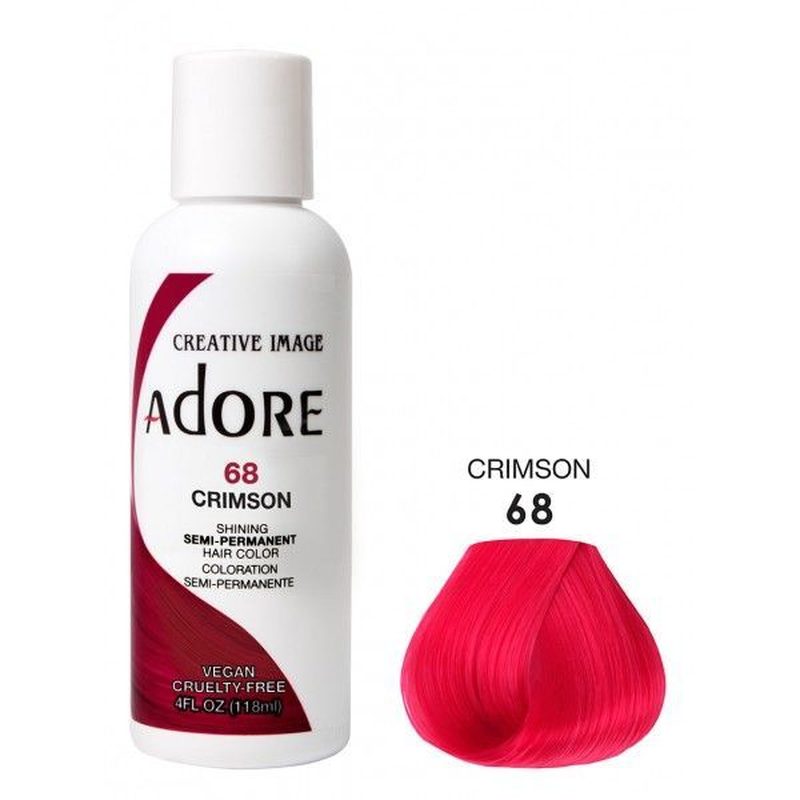 Adore Semi Permanente Haarkleur – Stralende Rood voor Elke Haartype 118 ml