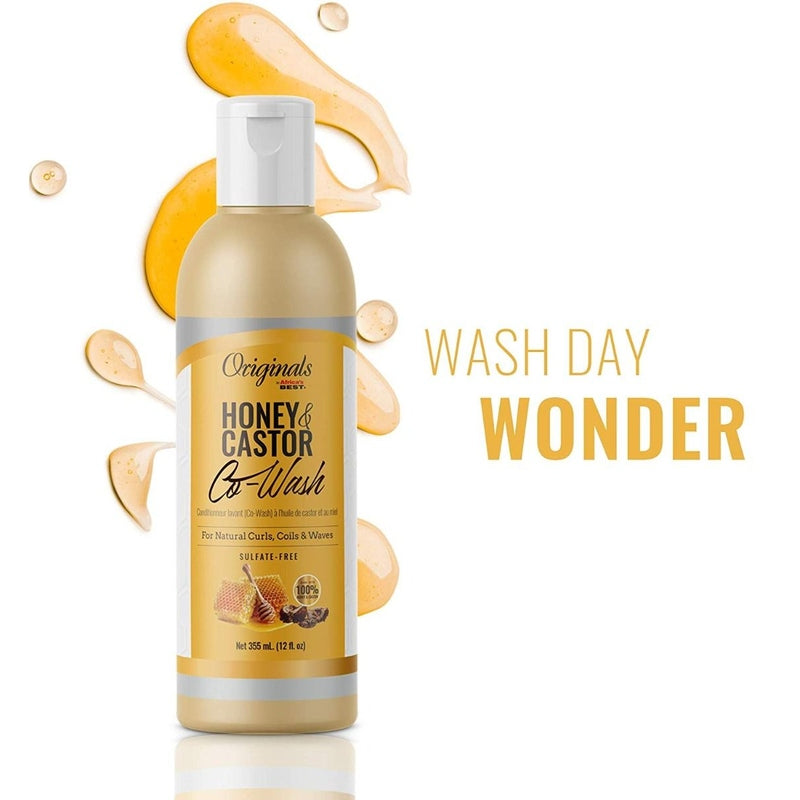 Africa's Best Co Wash – Intensievere Reiniging voor Natuurlijk Haar 355ml