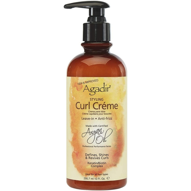 Agadir Curl Crème – Definiërende Crème voor Krullend Haar 295ml