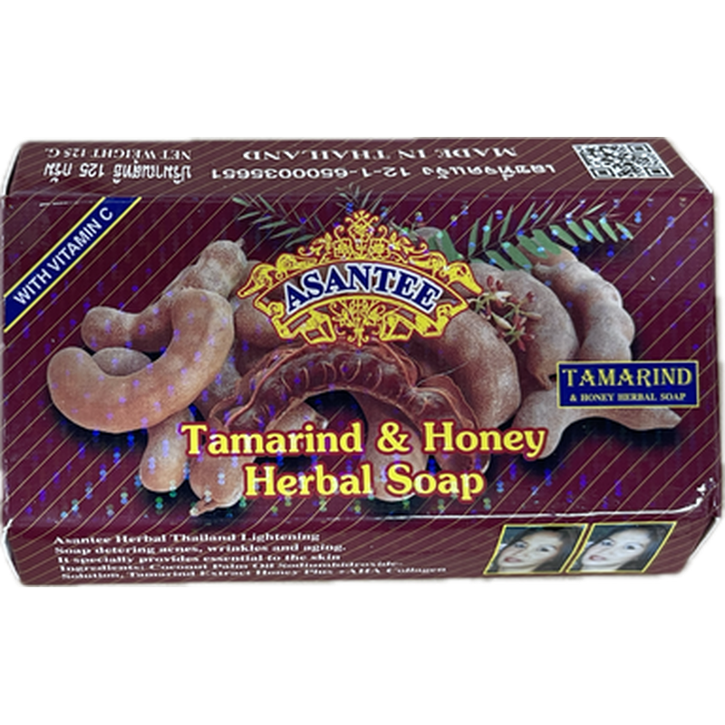 Asantee Tamarind & Honey Zeep – Verhelderende Herbal Zeep 125g