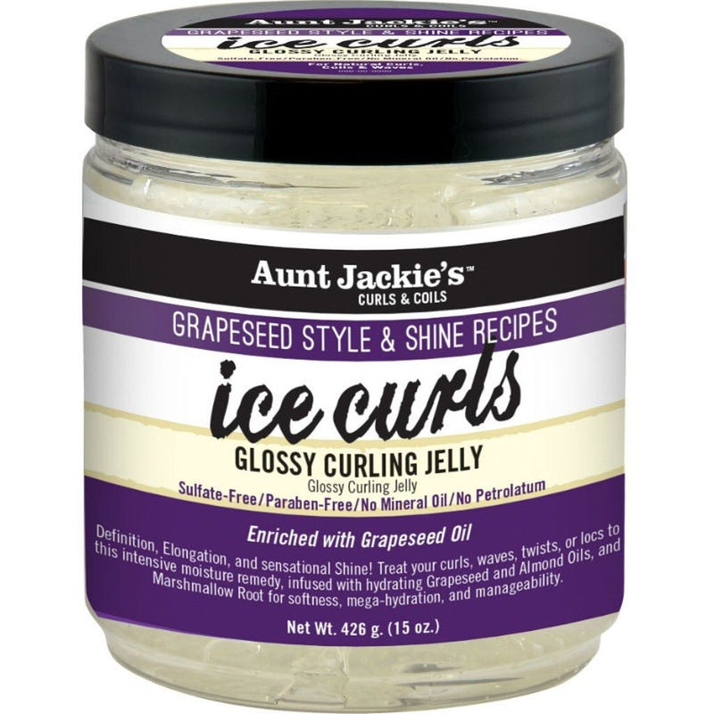 Aunt Jackie's Curls & Coils – Glanzende Curling Jelly voor Krullend Haar 426g