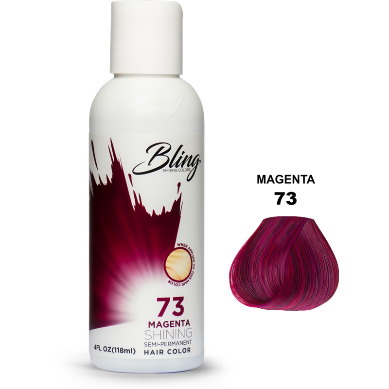 Bling Semi-Permanent Haarverf – Levendige Kleur 73 Megenta 118ml