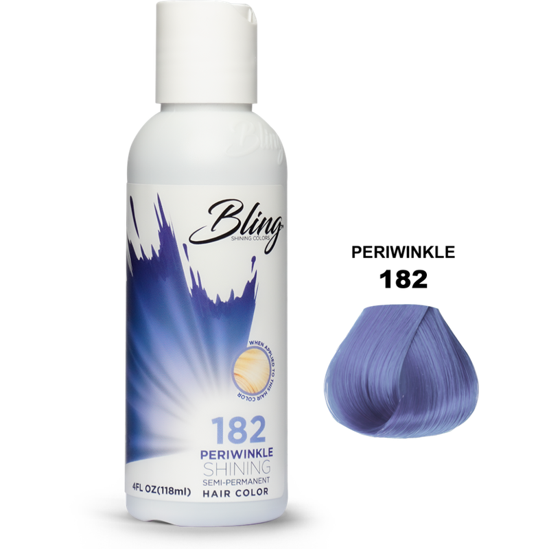 Bling Semi-Permanente Haarkleur – Periwinkle Blauw 118ml
