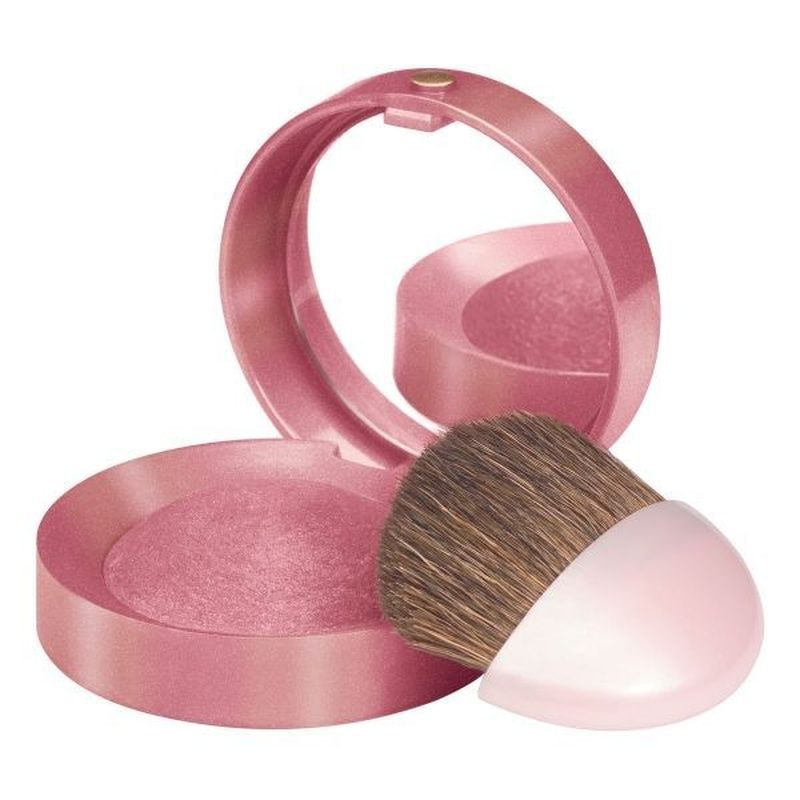 Bourjois Little Round Pot Blush – Rosige Kleur voor Alle Huidtypen 2,5g