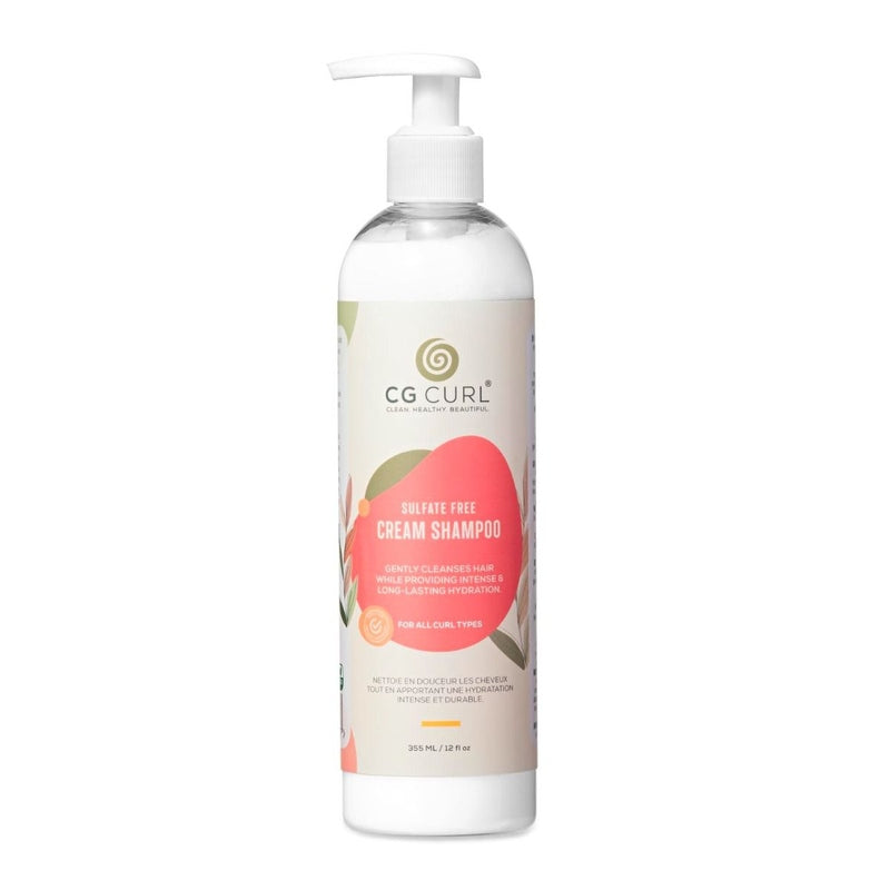 CG Curl Shampoo – Sulfaatvrije Crème voor Gehydrateerde Krullen 355ml