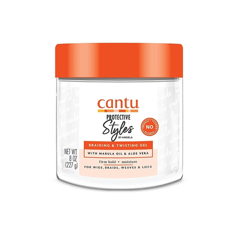 Cantu Braiding & Twisting Gel – Langdurige Hold voor Beschermende Stijlen 227g