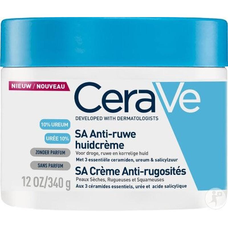 CeraVe Crème SA Anti-Rugosités – Exfoliërende Huidcrème 340ml