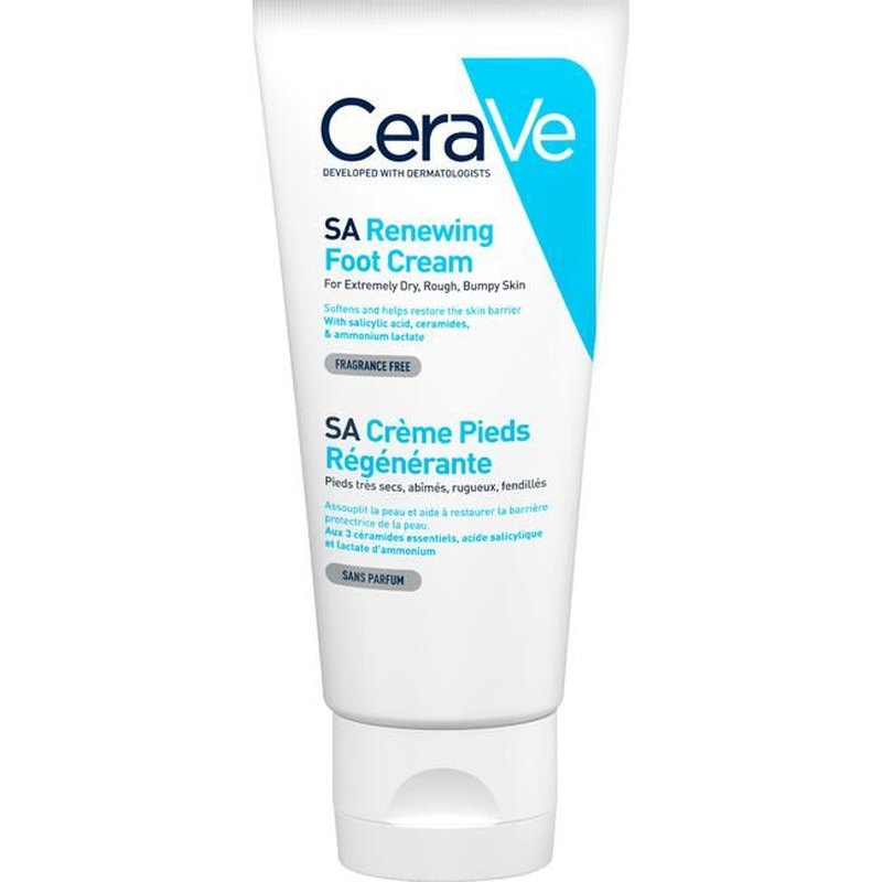 CeraVe Voetcrème – Intensieve Hydratatie voor Droge Huid 88ml