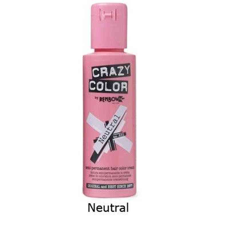 Crazy Color Haarverf – Neutrale Kleur voor Elk Haartype 100ml