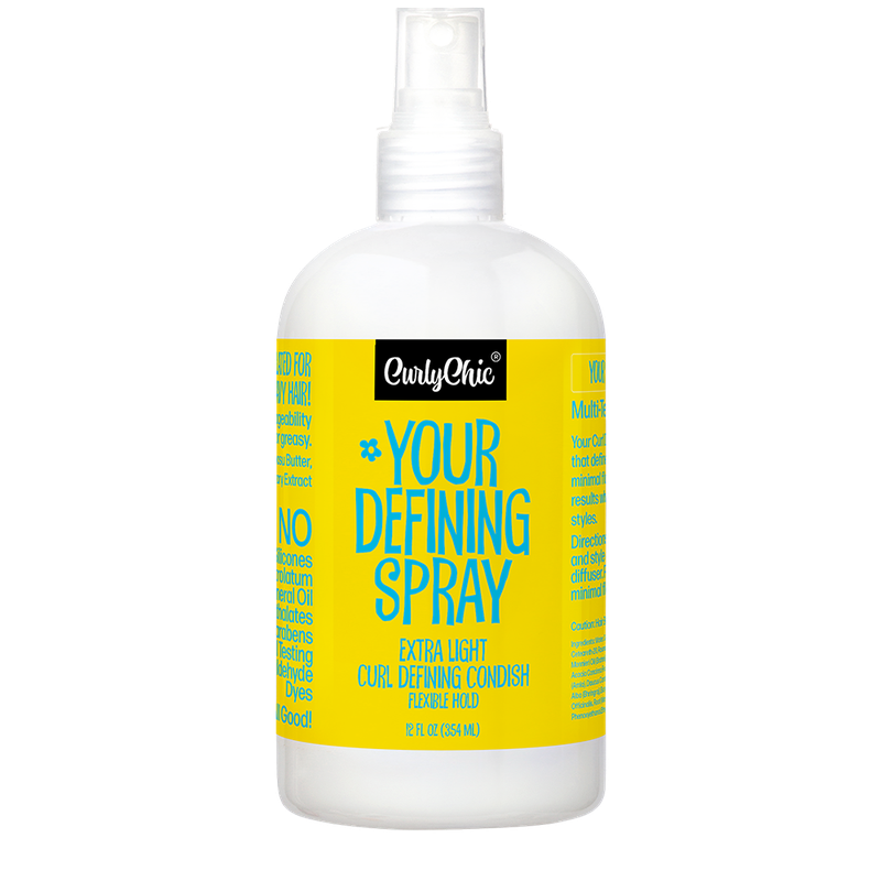 CurlyChic Defining Spray – Hydraterende Spray voor Krullend Haar 354ml