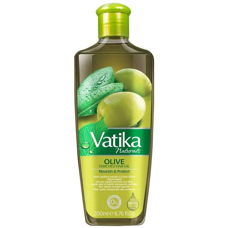 Dabur Vatika Olijfolie Haarolie – Voeden en Beschermen 200ml