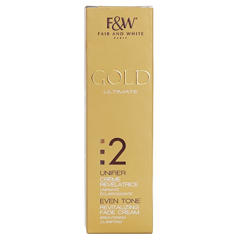Fair & White Gold Revitalizing Fade Cream – Egaliserende Crème 50ml