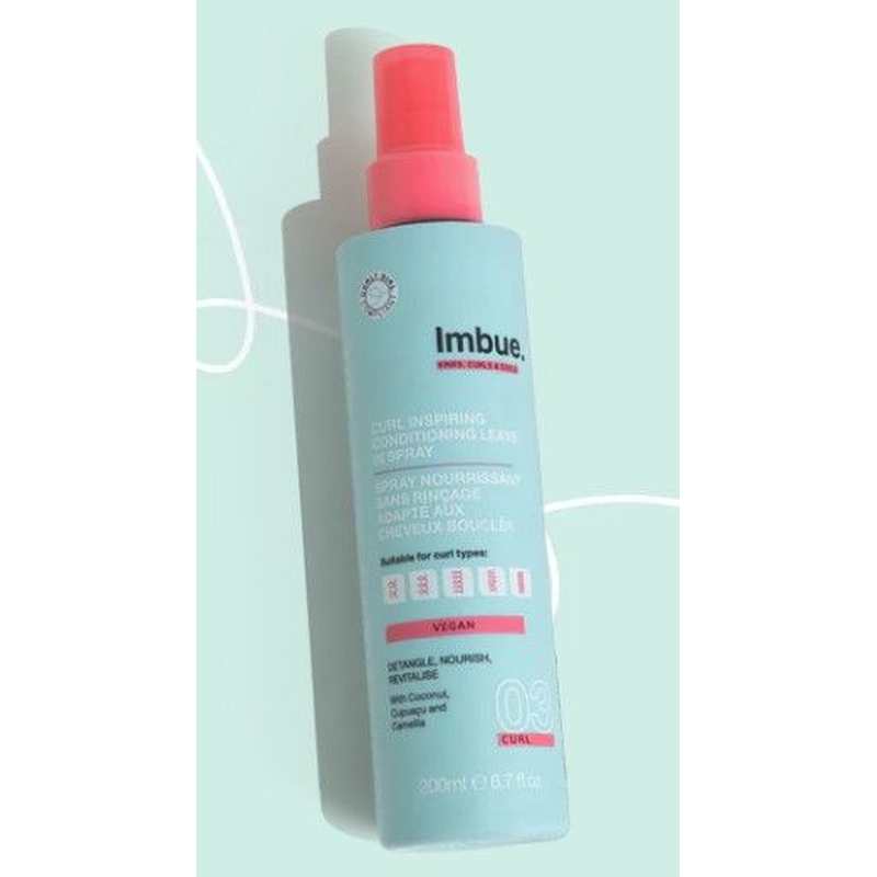 Imbue Leave-In Conditioner – Voedende Spray voor Krullend Haar 200ml
