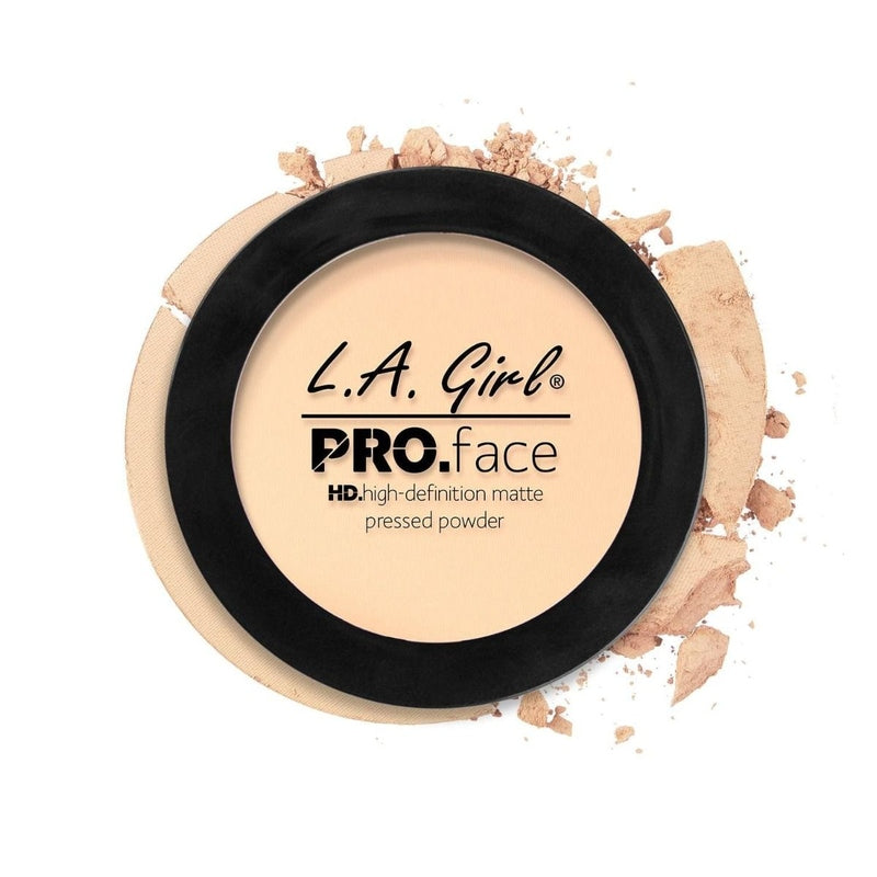 LA Girl HD PRO Face Pressed Powder – Matte Dekking voor Alle Huidtypen 9g