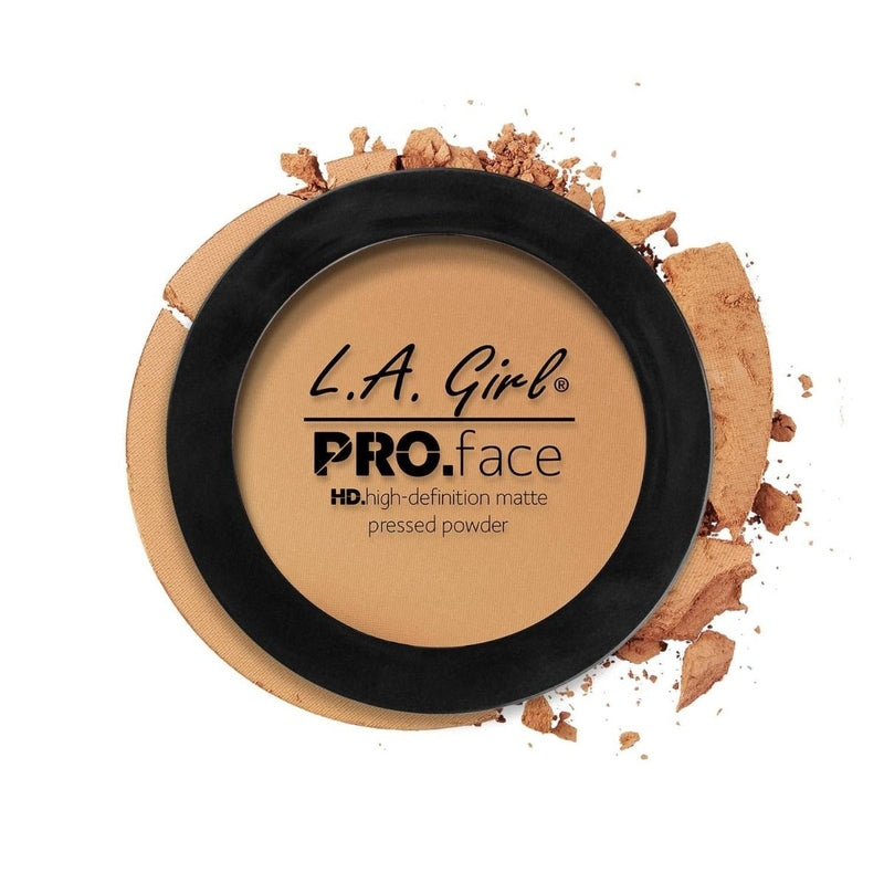 LA Girl HD PRO Face Pressed Powder – Matte Dekking voor Alle Huidtypen GPP611