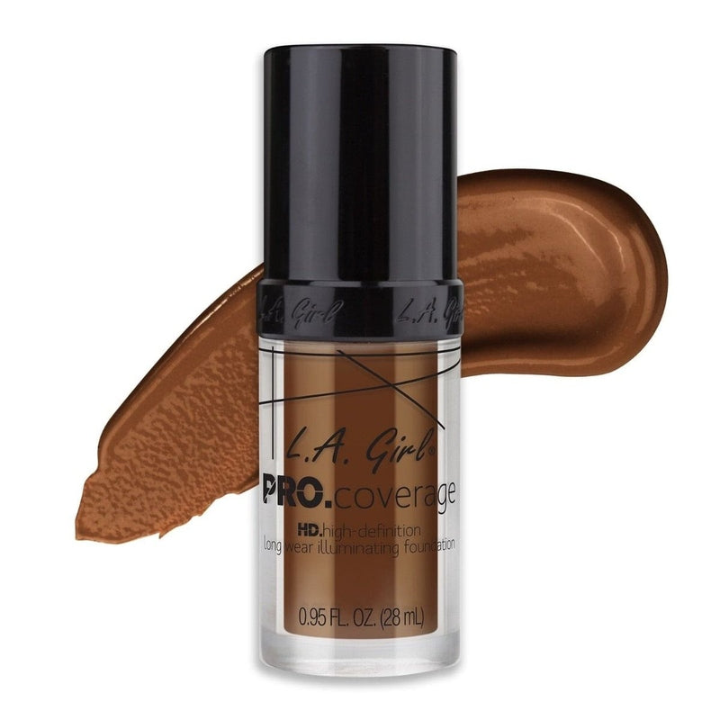 LA Girl PRO Coverage HD Foundation – Flawless Finish voor Elke Huid 28ml