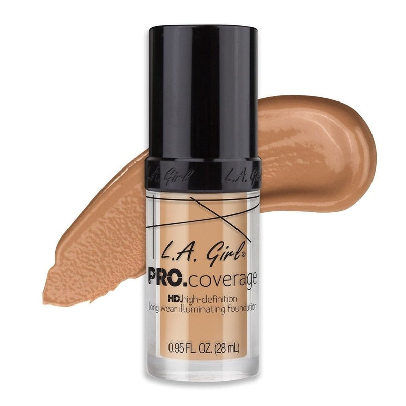 LA Girl PRO Coverage HD Foundation – Natuurlijke Dekking 28ml