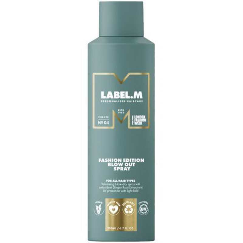 Label.M Blow Out Spray – Volume en Bescherming voor Alle Haartypen 200ml