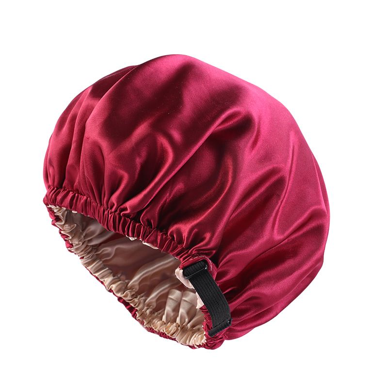 MHS Satin Haar Bonnet – Slapende Hoed voor Bescherming 36cm