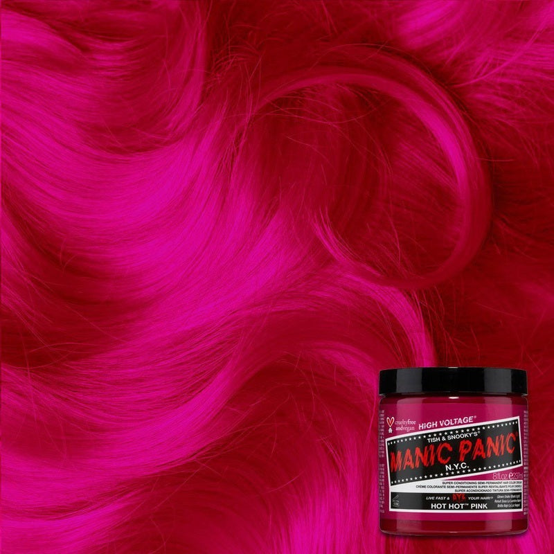 Manic Panic Haarverf – Neon Roze Kleur voor Alle Haartypen 118ml