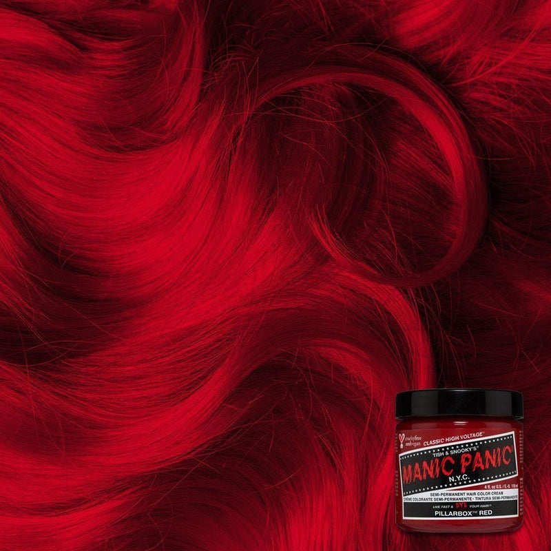 Manic Panic Haarverf – Sterke Roodkleur voor Alle Haartypes 118ml