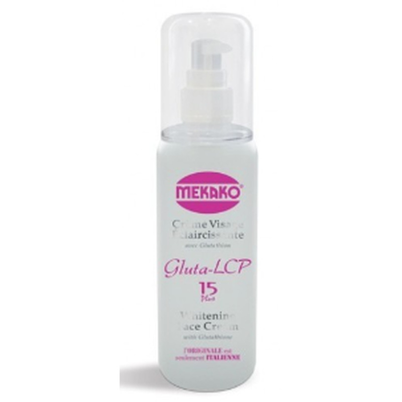 Mekako Gluta-LCP Whitening Face Cream – Verhelderende Crème voor Huid 120ml