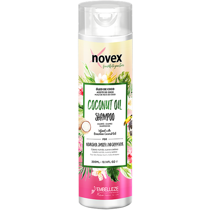 Novex Coconut Oil Shampoo – Revitaliserende Shampoo voor Droog Haar 300ml
