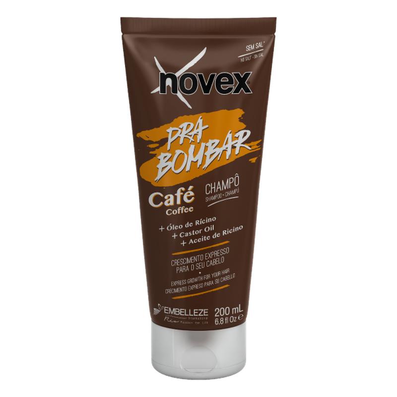 Novex Pra Bombar Coffee Shampoo – Groei Stimulerende Shampoo 200ml