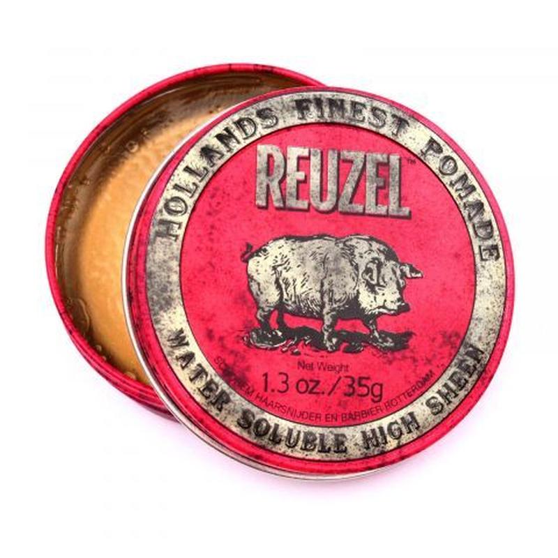 Reuzel Red High Sheen Pomade – Sterke Hold voor Alle Haartypes 35g
