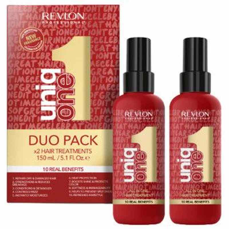 Revlon Uniq One All In One Haarbehandeling – Voor Glanzend en Gezond Haar 2x150ml