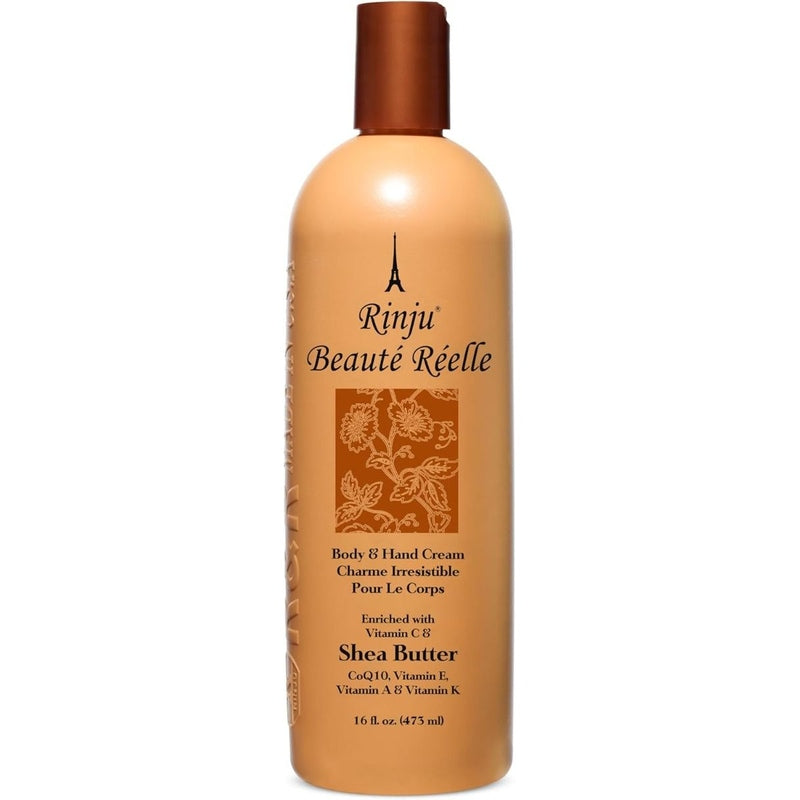 Rinju Hand & Body Cream – Vochtinbrengende Crème voor Alle Huidtypes 473ml