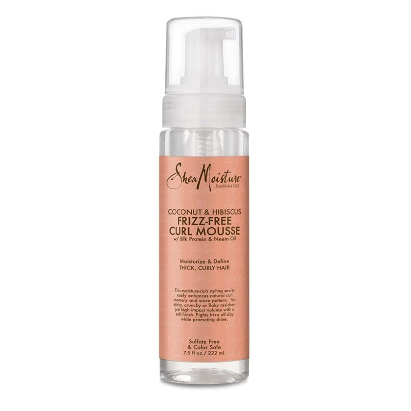 Shea Moisture Curl Mousse – Frizz-Vrije Styling voor Krullend Haar 220ml