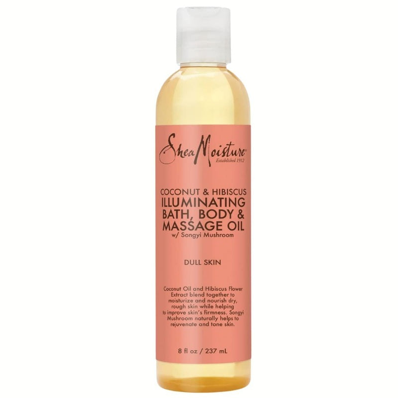 Shea Moisture Massage-Olie – Verstevigende Hydratatie voor Dull Skin 237ml