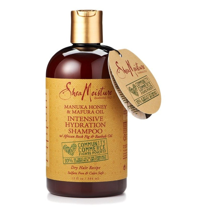 Shea Moisture Shampoo – Intensieve Hydratatie voor Droog Haar 384ml