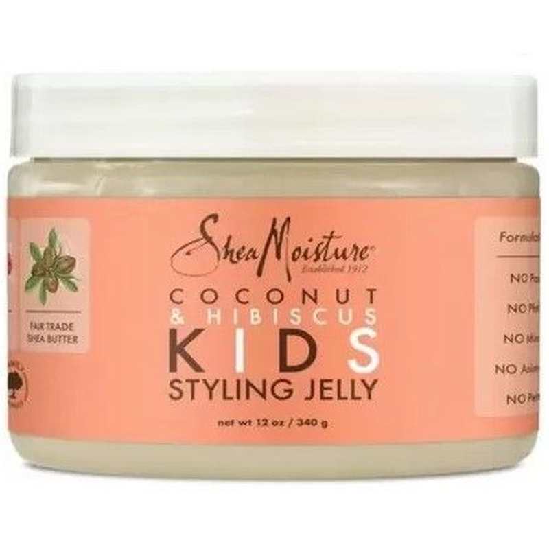 Shea Moisture Styling Jelly – Frizz Controle voor Krullend Haar 340g