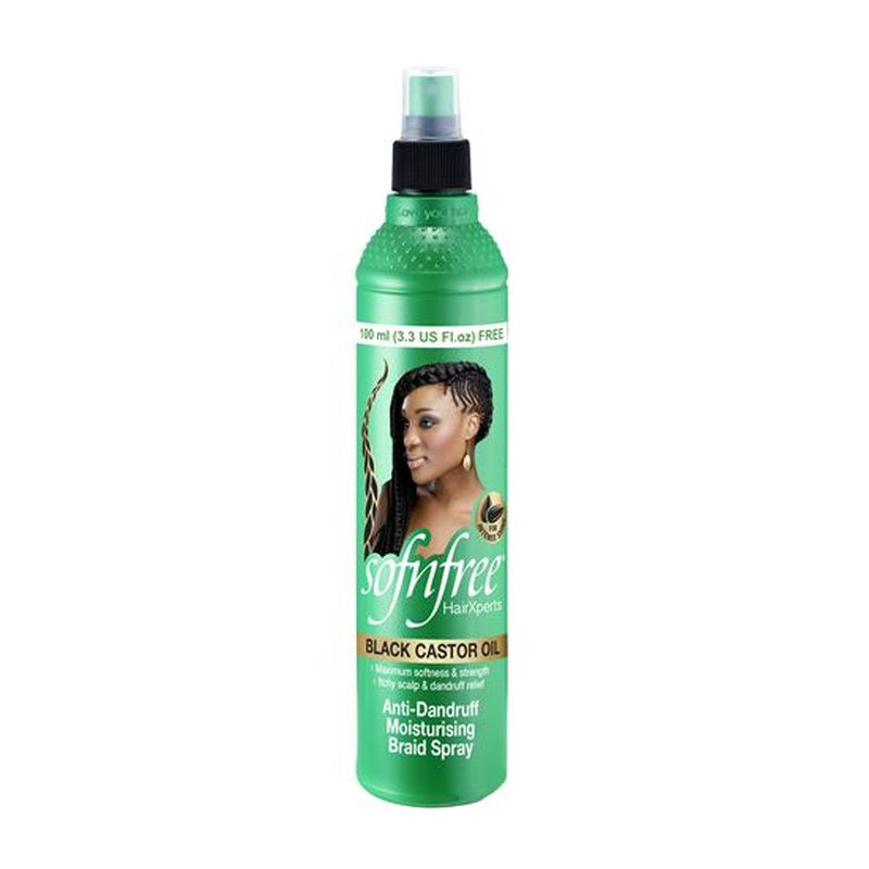 Sof n'free Curl Braid Spray – Anti-Dandruff voor Krullend Haar 350ml