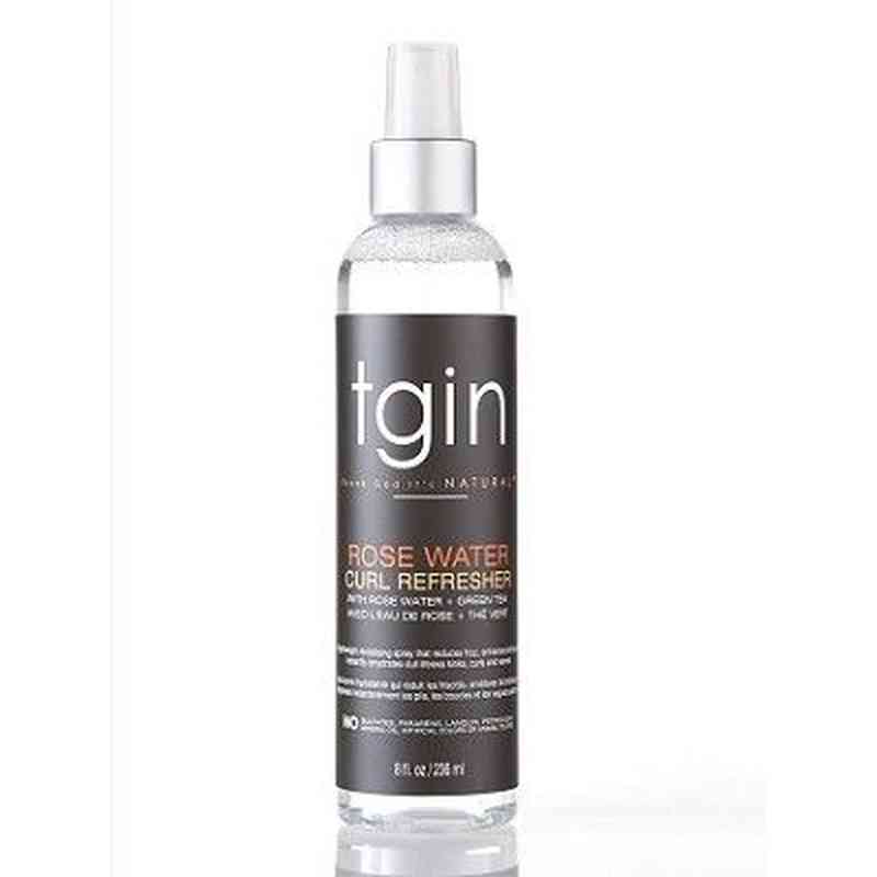 TGIN Rose Water Curl Refresher – Hydraterende Spray voor Krullend Haar 236ml