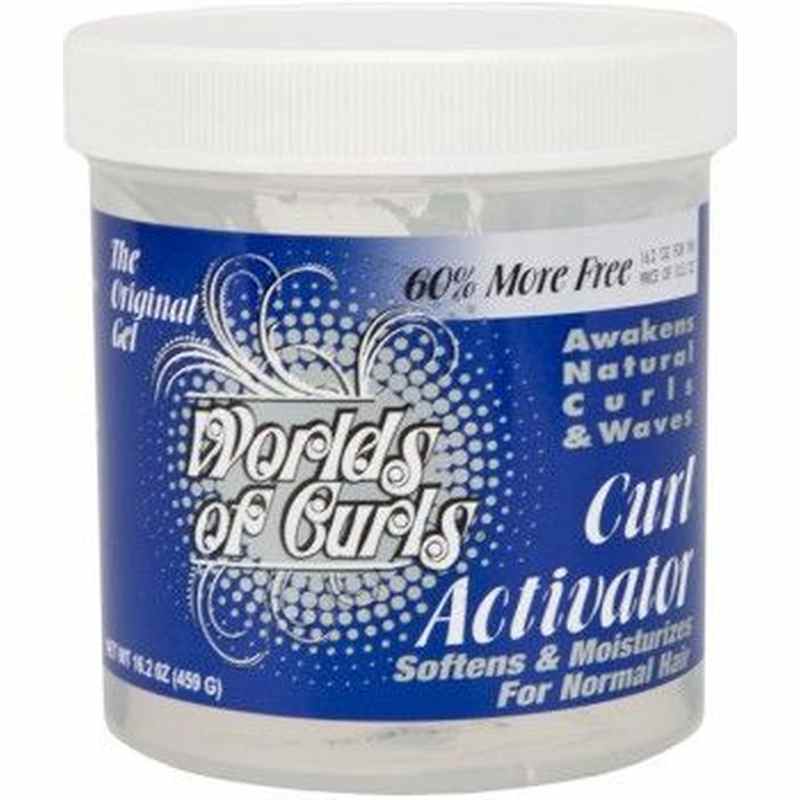 World of Curls Curl Activator – Verzacht en Hydrateert voor Krullend Haar 453g