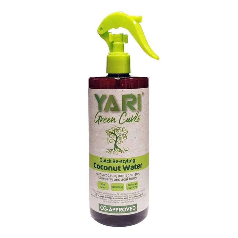 Yari Green Curls Coconut Water – Hydraterende Spray voor Krullend Haar 500ml