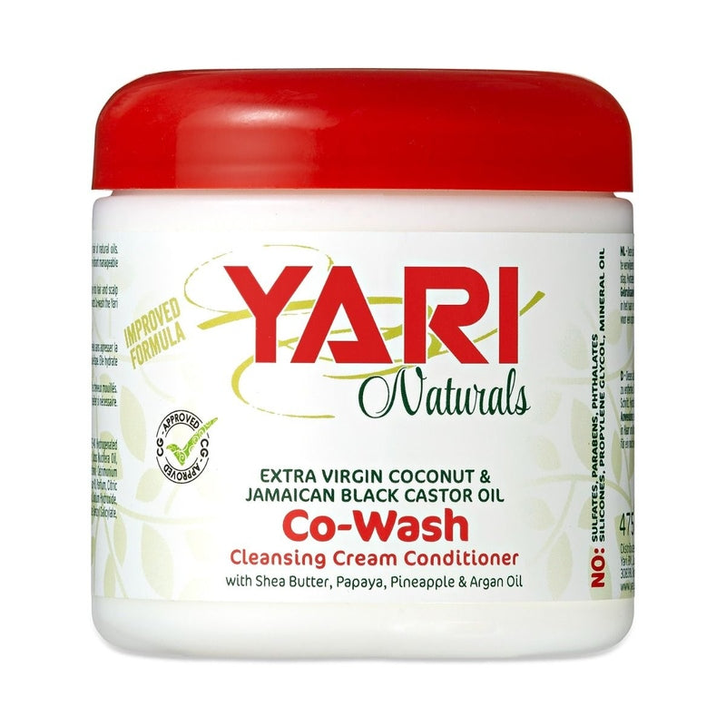 Yari Naturals Co-Wash – Reinigende Crème voor Krullend Haar 473ml