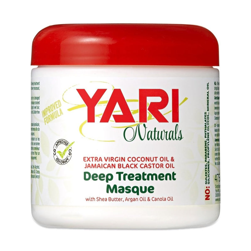 Yari Naturals Deep Treatment Mask – Voedend Haarmasker voor Alle Haartypes 473ml