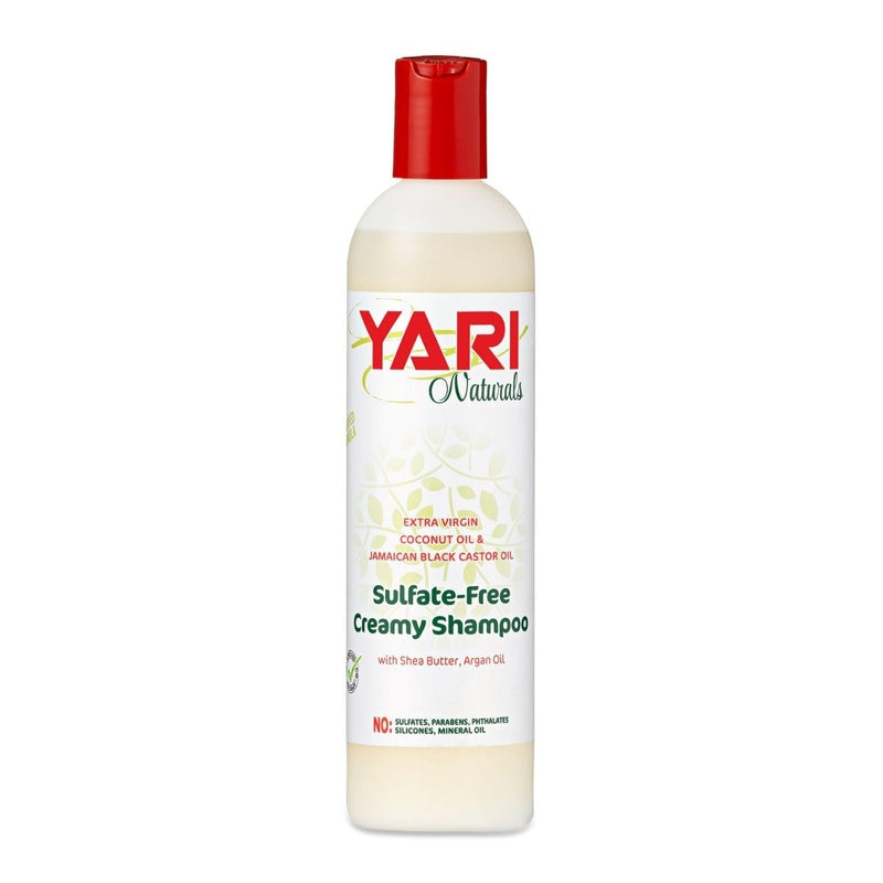 Yari Naturals Shampoo – Sulfaatvrije Romige Shampoo voor Alle Haartypes 385ml