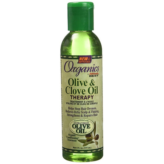 Africa's Best Organics Olive & Clove Oil Therapie – Versterkende Behandeling voor Haar en Scalp 177ml