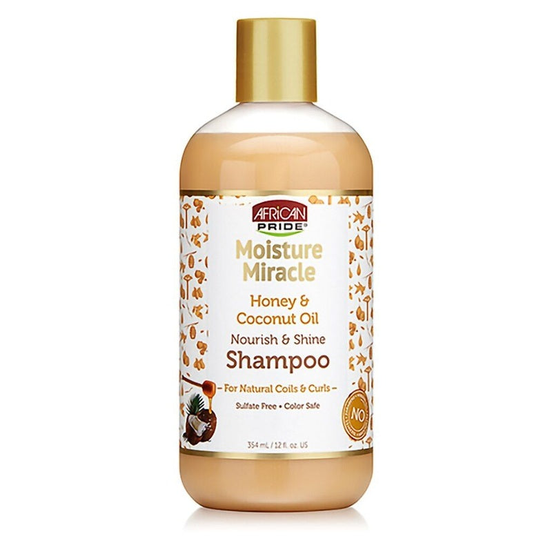 African Pride Shampoo – Voedt & Glans voor Natuurlijke Krullen 354ml